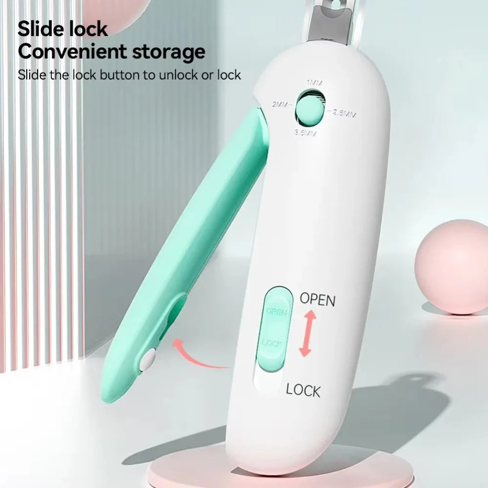 Professional Cat And Dog Nail Clippers Safe Comfortable Pet Nail Trimmer with Adjustable Hole Pet Hair Clippers Pet Care Trim
