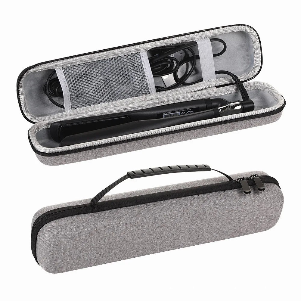 Curling Iron Travel Case Hard Carry Bag Straightener Curling Irons Styler Handle EVA Flat Cases Vacation Styling Accessories