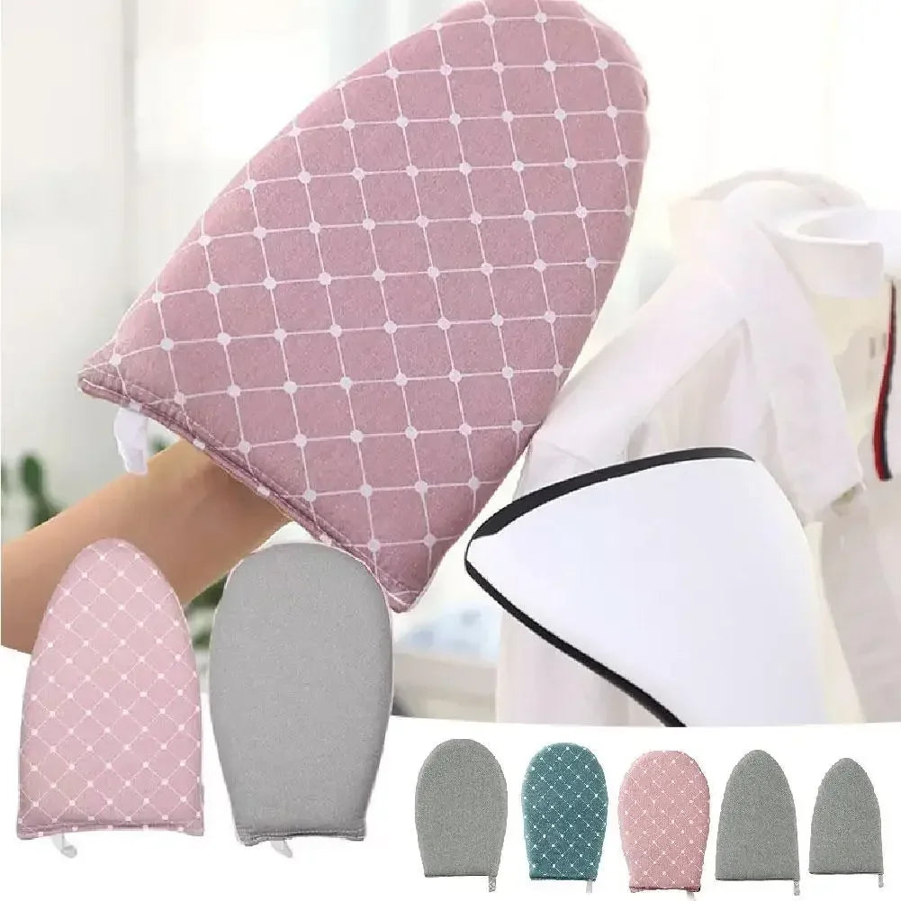 Handheld Mini Ironing Board Heat Resistant Clothes Garment Steamer Board Gloves Household Insulated Handheld Laundry Products