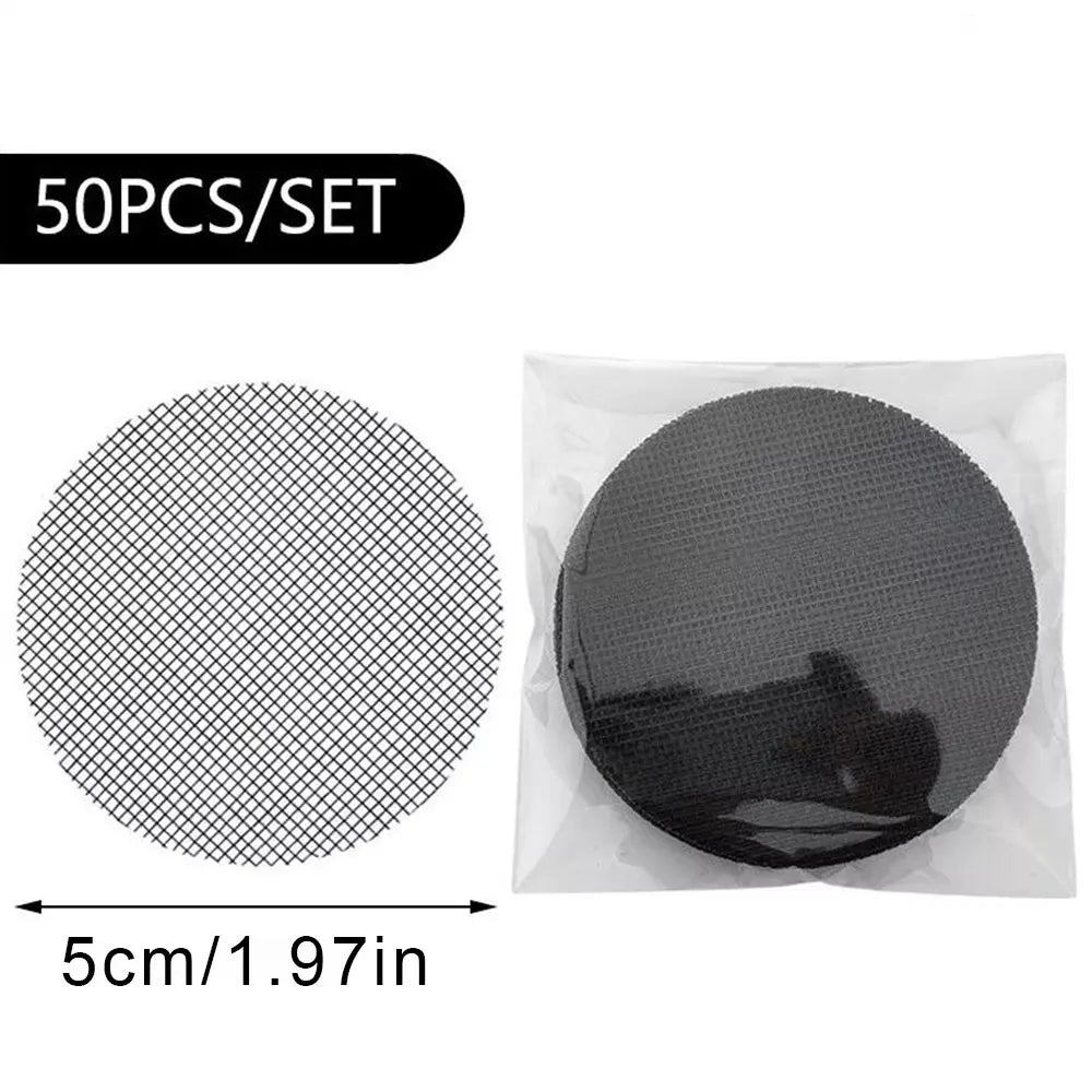 Pot Hole Mesh Pad Mat Grid Round Drainage Hole Screen for Pot Bottom Prevent Soil Loss Anti Bonsai Flower Plant Gardening Tools