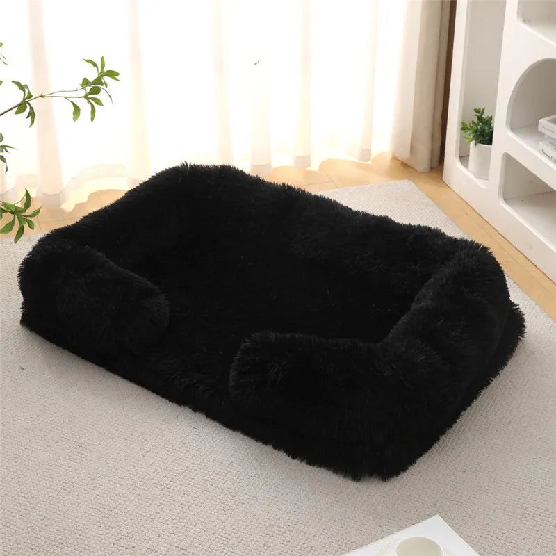 Luxury Winter Warm Large Dog Sofa Bed Dog Kneel Cat Mats House Cushion Pet Sleeping Sofa Beds Mat for Large and Small Dog
