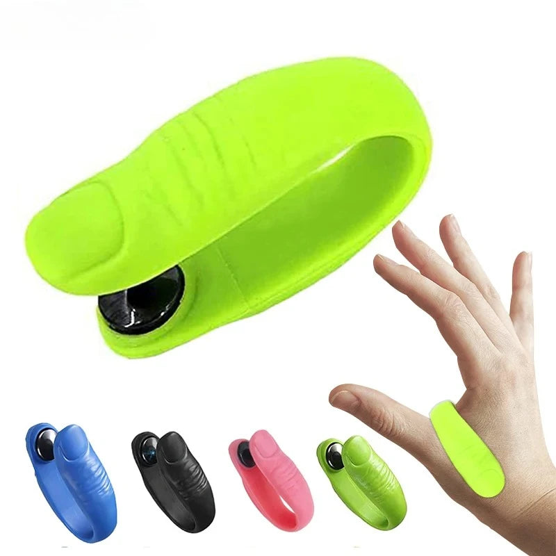 Magnetic Suction Finger Joint Tiger Point Massage Clip Portable Hand Meridian Massager Acupressure Clip for Blood Circulation