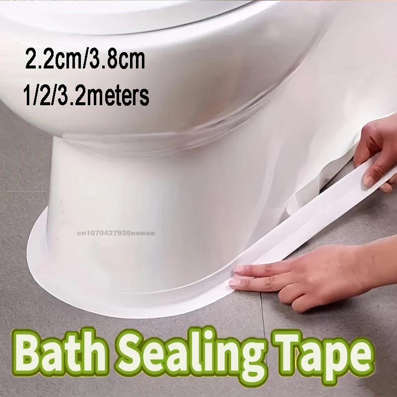 PVC Sealing Tape For Bathroom Kitchen Caulk Strip Tape Self Adhesive Waterproof Wall Stickers Mold Proof Sealing Tapes