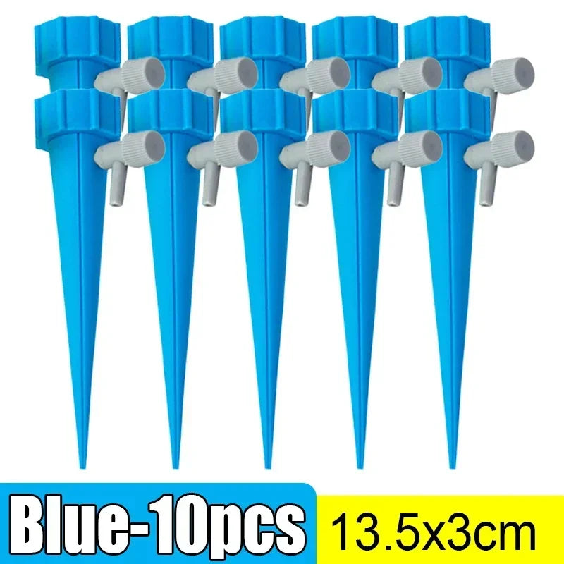 Automatic Watering Drip Kits Self Watering Spike For Flower Plants Adjustable Auto Water Dripper Device Garden Supplies