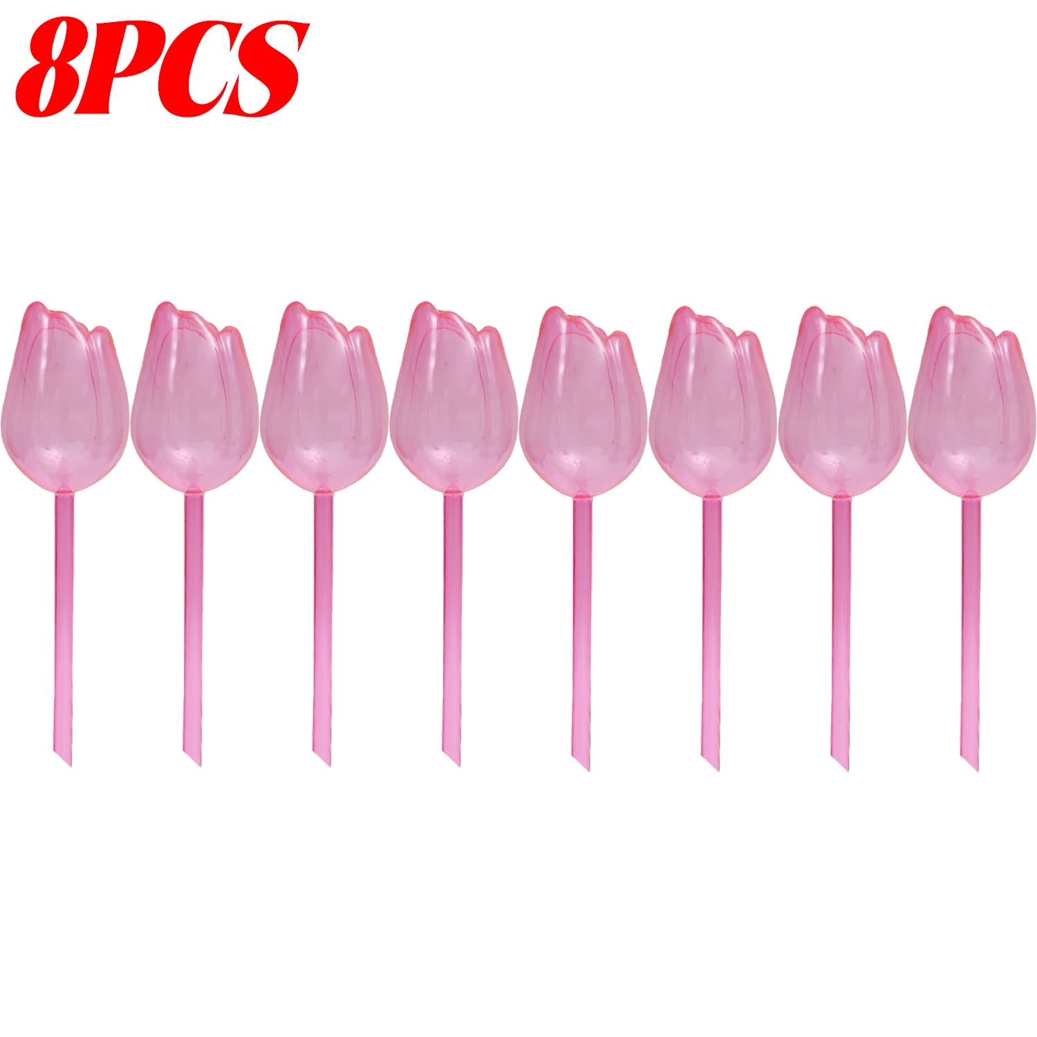 8/1x Tulip-Shaped Watering Globes Effortless Self-Watering Solution for Garden Indoor Outdoor Plants Irrigation of Potted Plants
