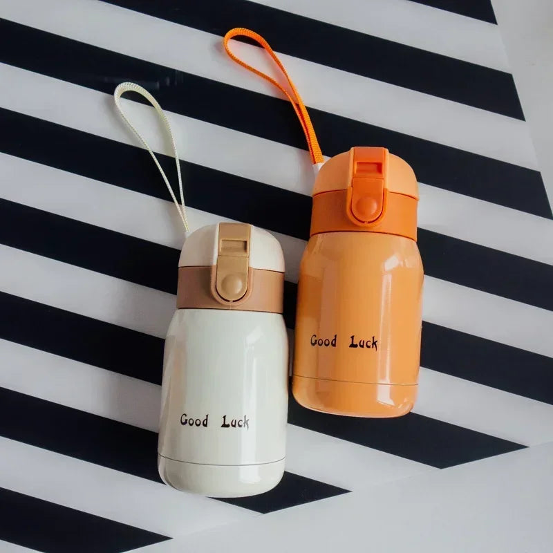 Mini Thermos Cup 200ml/360ml Pocket Cup Thermal Coffee Mug Stainless Steel  Vacuum Flask Insulated Hot Water Bottle Kids Gift