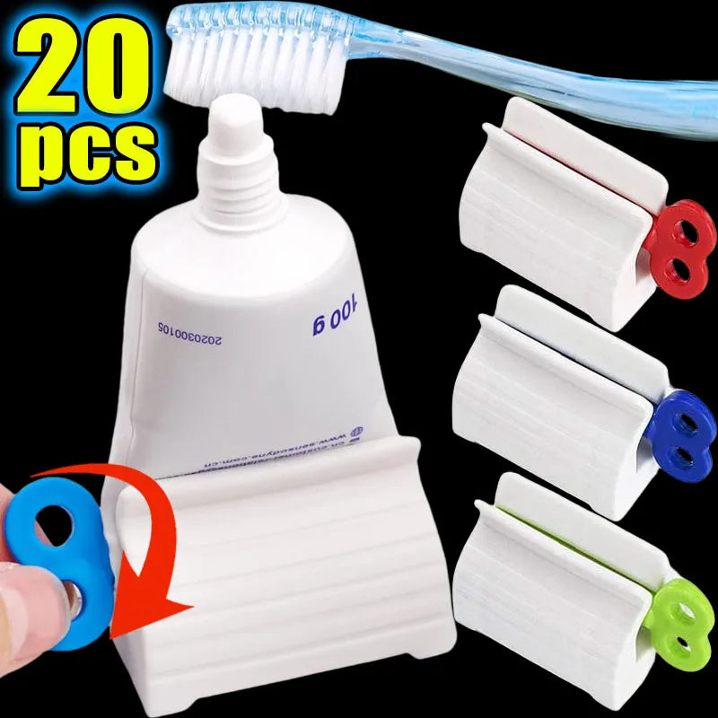 Tube Hand Cream Facial Cleanser Dispenser Holder Squeezer Toothpaste Squeezers Holder Portable Manual Squeeze Tools Household