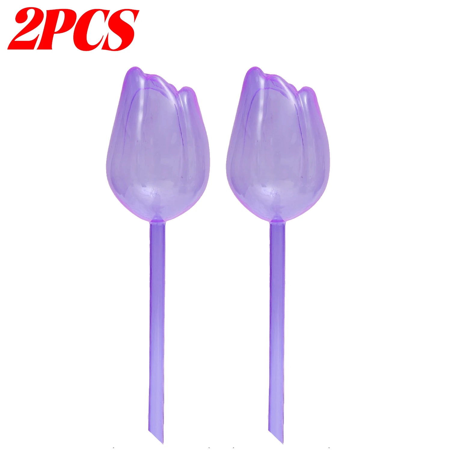 8/1x Tulip-Shaped Watering Globes Effortless Self-Watering Solution for Garden Indoor Outdoor Plants Irrigation of Potted Plants