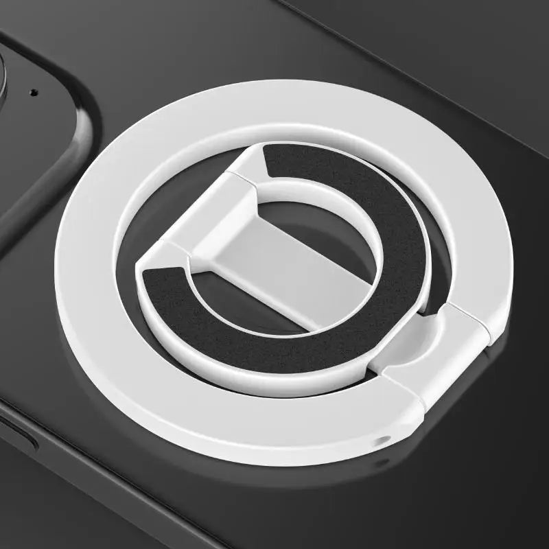 Double Sided Magnetic Phone Ring Holder For IPhone Samsung Foldable Stand For Apple MagSafe Compatible Mobile Phone Accessories