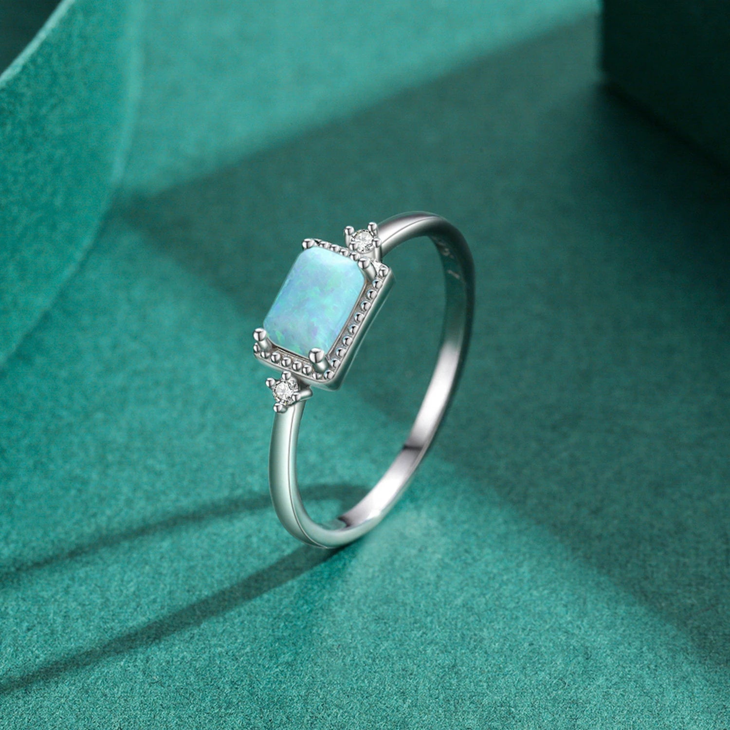 MODIAN Real 925 Sterling Silver Fantastic Natural Opals Finger Rings For Women Wedding Anniversary Jewelry Fine Accessories Anel