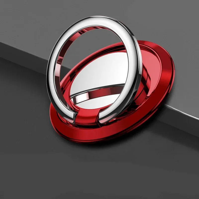 Finger Ring Holder Stand Grip 360 Rotating For Mobile Phone Car Magnetic Mount Phone Back Sticker Pad Unniversal Bracket