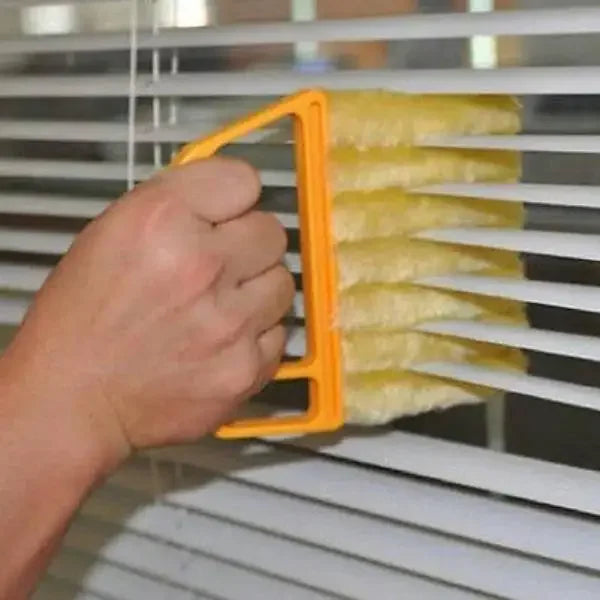 Microfibre Venetian Blind Blade Cleaner Window Conditioner Duster Clean Brush