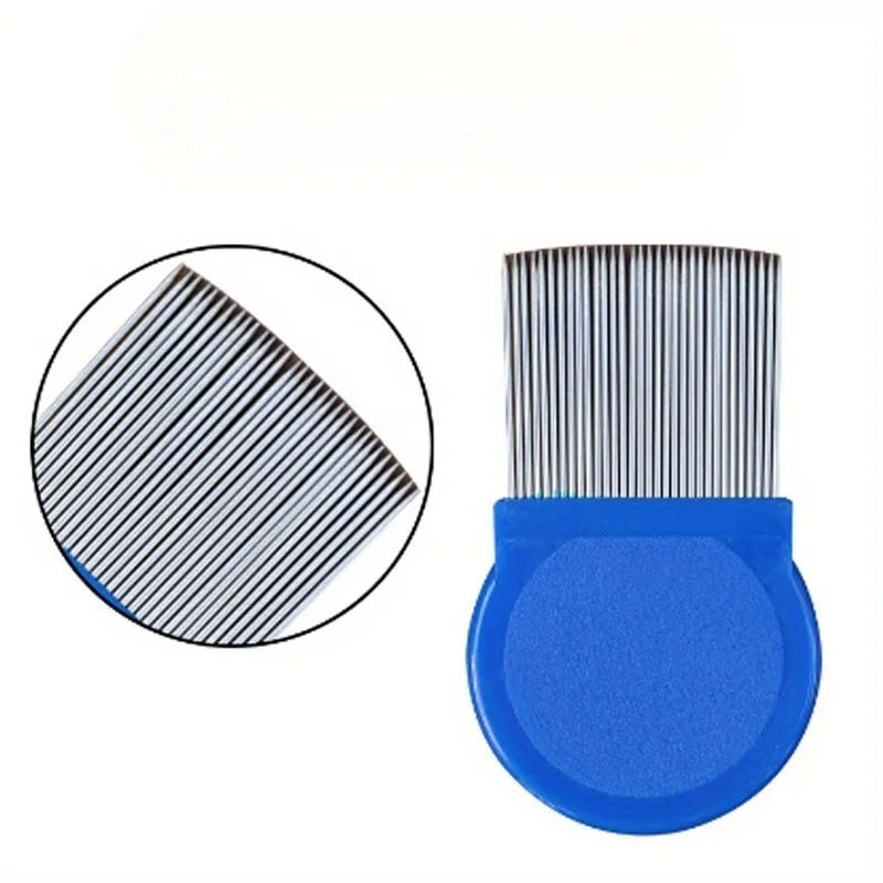 6Pcs/Set Lice Comb Easily Removes Eggs Lices Combs Dandruff Combs Long Lasting Non Deformation Lices Removal Head Lice Comb