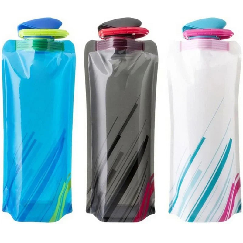 Portable Ultralight Foldable Water Bag Duckbill Folding Sports Outdoor Fitness Cycling Portable Storage Large Capacity Water Bag