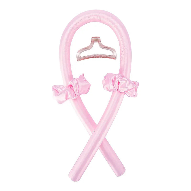 Heatless Curling Rod Headband Silk Curls Ribbon Hair Rollers Sleeping Soft Headband Lazy Hair Curlers Hair Styling Tools