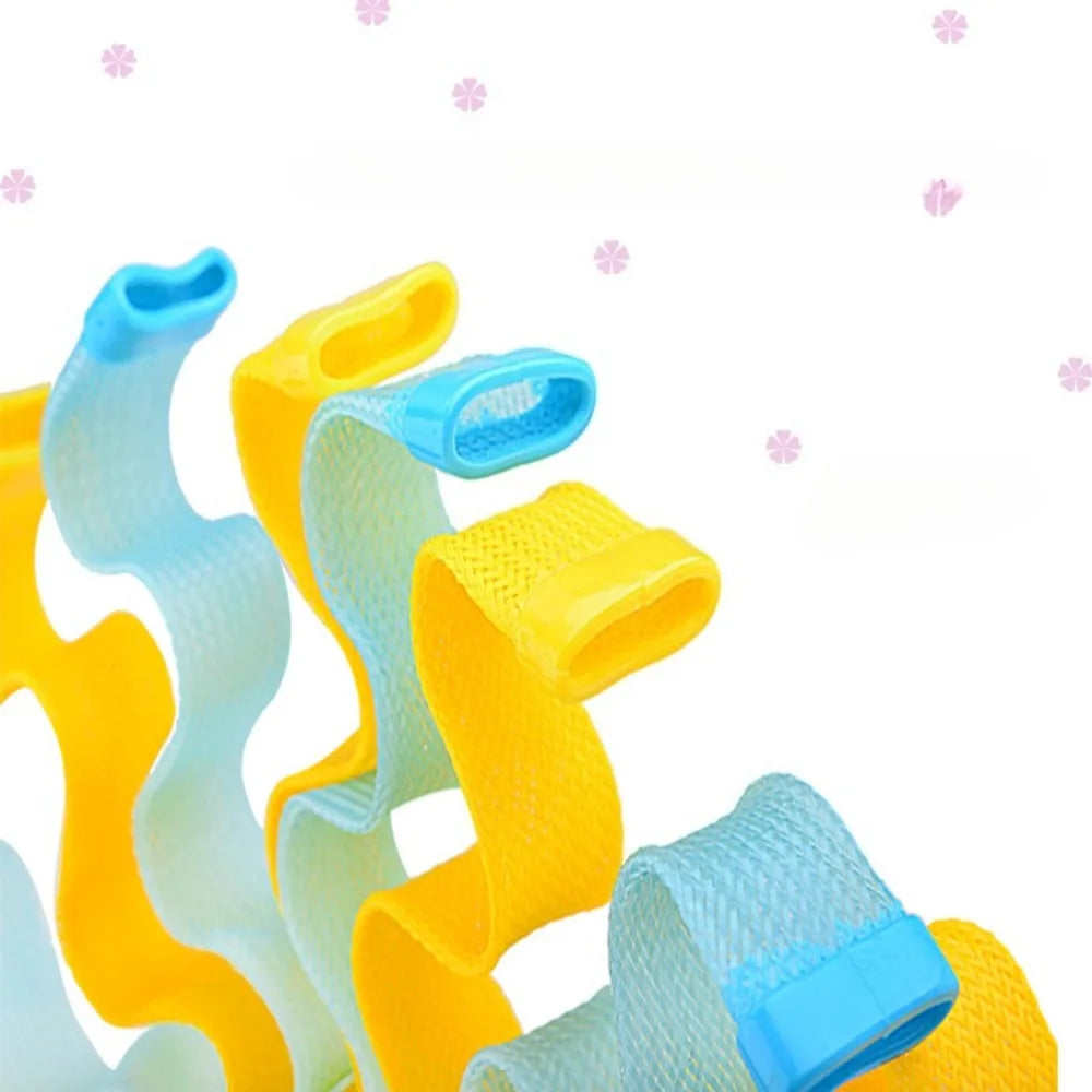 12Pcs Heatless Hair Curlers Spiral Hairs Curlers 30CM  Magic No Heat Hairs Curls for Long Styling Hooks DIY Hair Rollers Set