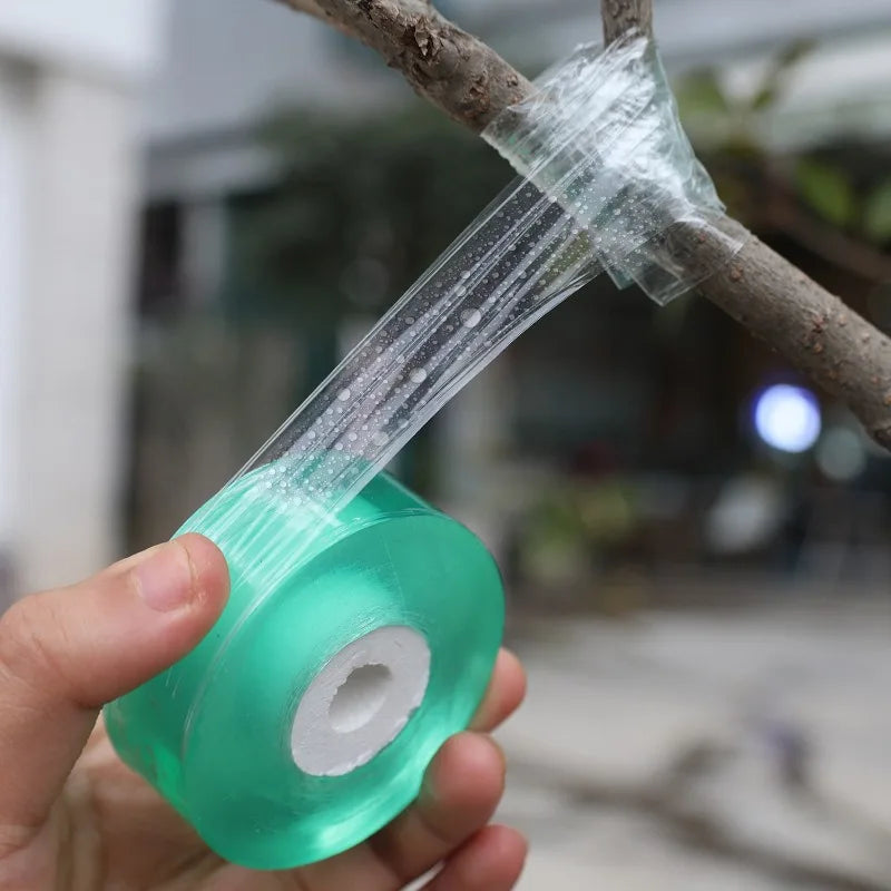 Stretchable Grafting Tape for Plant Support Nursery Use Household Garden Grafting Transparent Tape for Fruit Tree