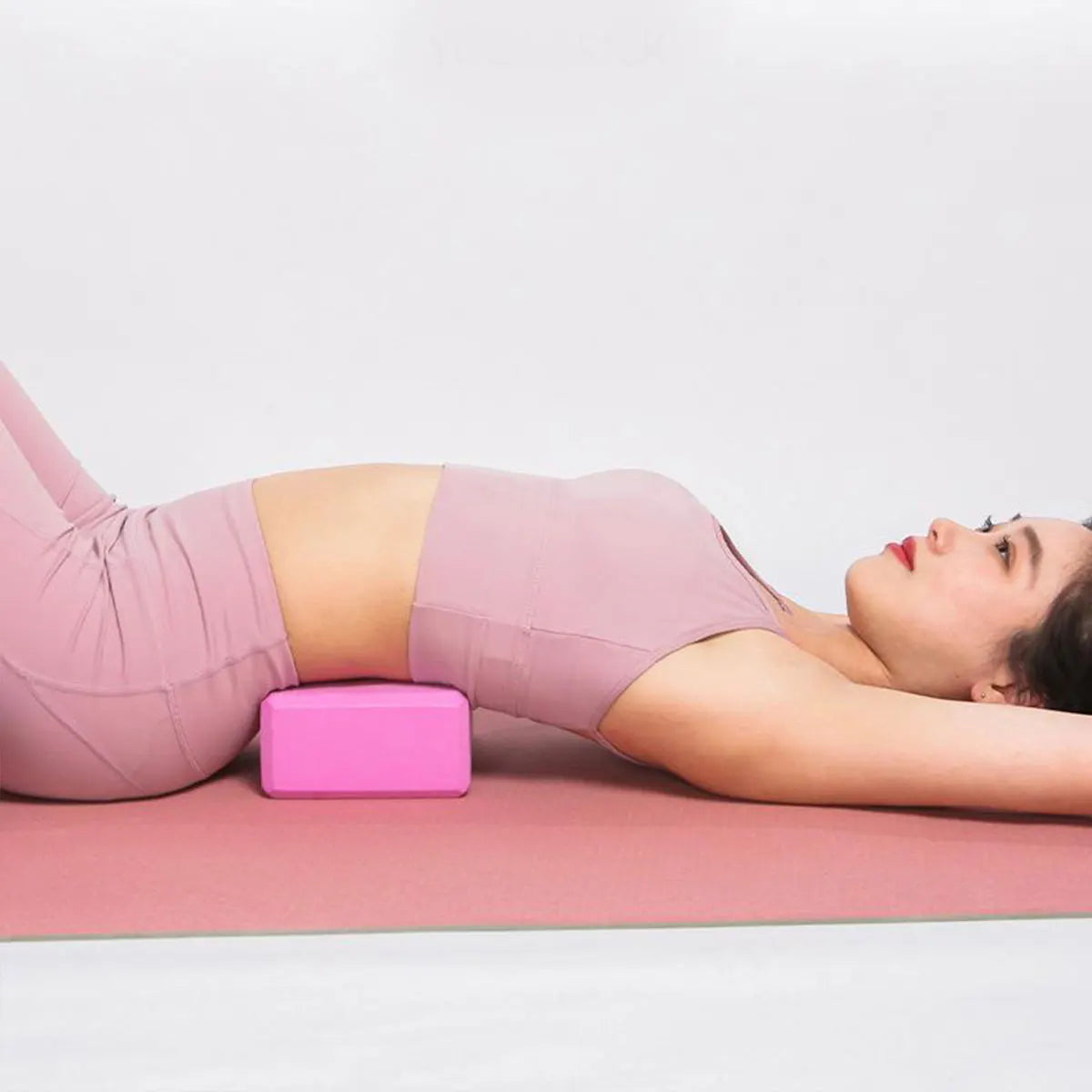 Durable Sports Stretching EVA Exercise Pilates Yoga Block Brick Gym Foam Fitness Equipment