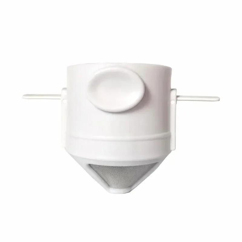 Reusable Tea Pot Holder Coffee Dripper Collapsible Coffee Filter Portable Stainless Steel Drip Coffee Tea Holder Funnel Basket