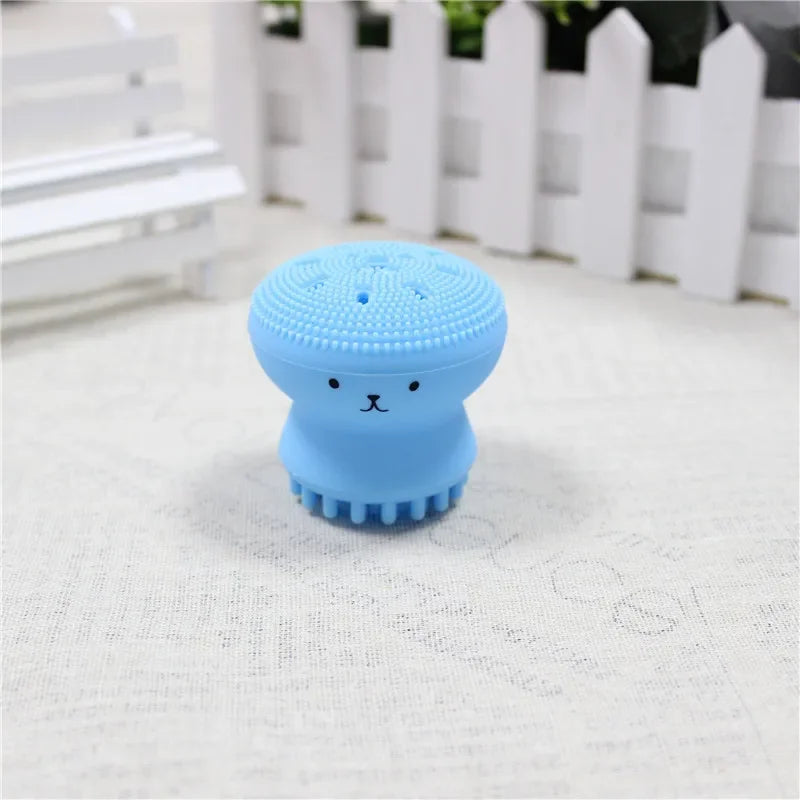 Exfoliator Tool Silicone Face Cleansing Brush Facial Deep Pore Skin Care Scrub Cleanser Tool New Mini Beauty Soft Deep Cleaning