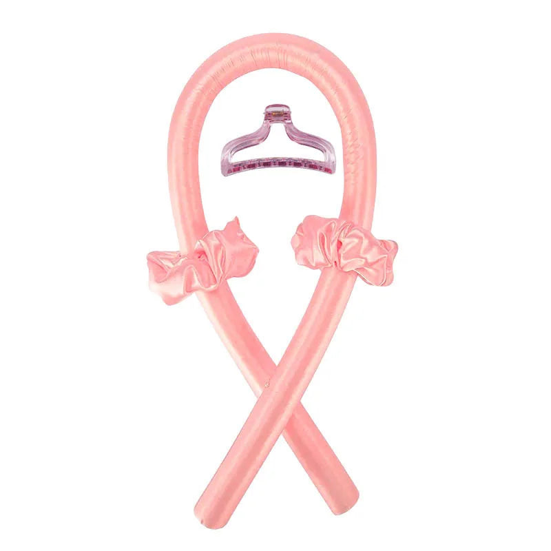 Heatless Curling Rod Headband Silk Curls Ribbon Hair Rollers Sleeping Soft Headband Lazy Hair Curlers Hair Styling Tools