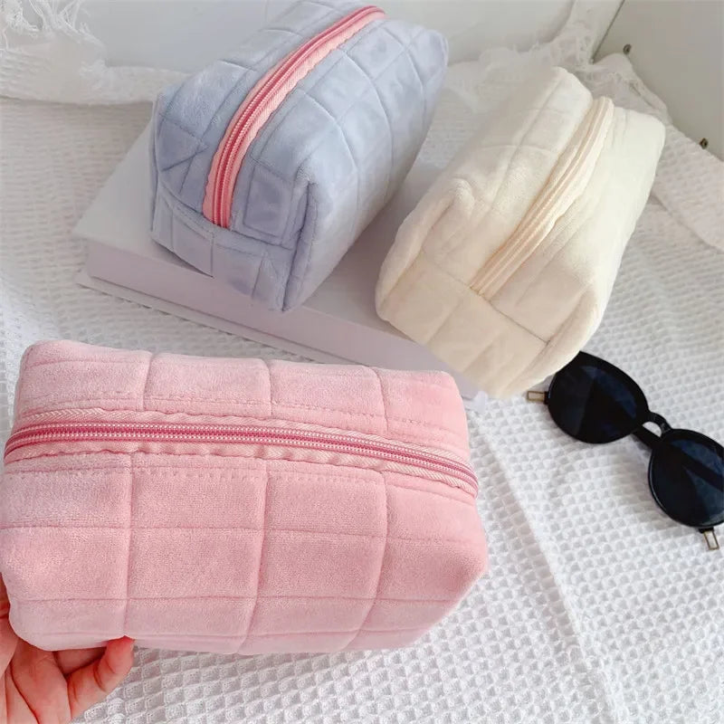 Simple Makeup Bag Pillow Pen Bag High Appearance Level WOMEN'S Large Capacity Pillow Bag Portable Storage Bags Makeup Pouch