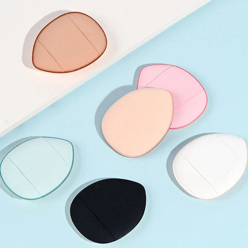 6Pcs Mini Finger Puff Foundation Small Air Cushion Powder Sponge Face Concealer BB Cream Cosmetic Applicator Makeup Tools