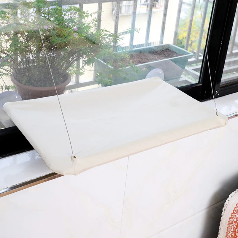 New Pet Cat Hammock Hanging Cat Bed Bearing Comfortable Cat Sunny Window Seat Mount Kitten Climbing Frame Pet Accessories