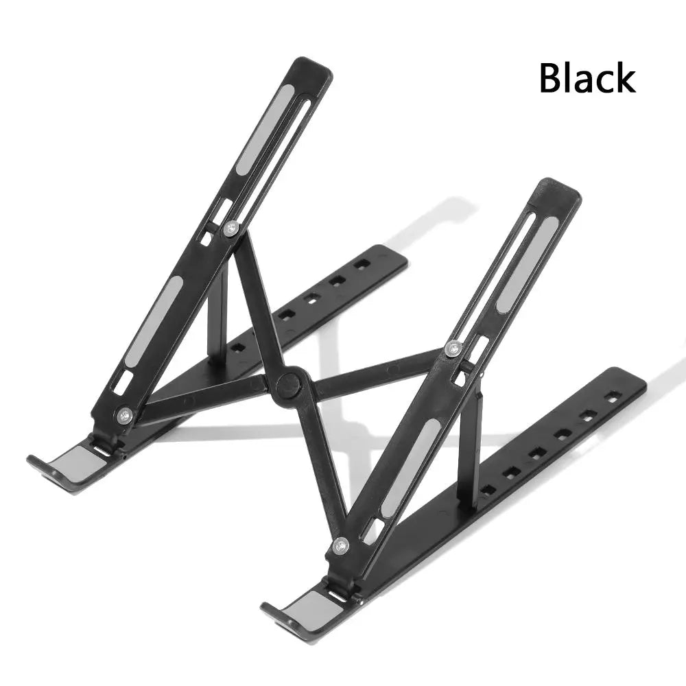 Adjustable Laptop Stand Folding Portable Desktop Holder Office Supplies Support For Notebook Computer Macbook Pro Air iPad