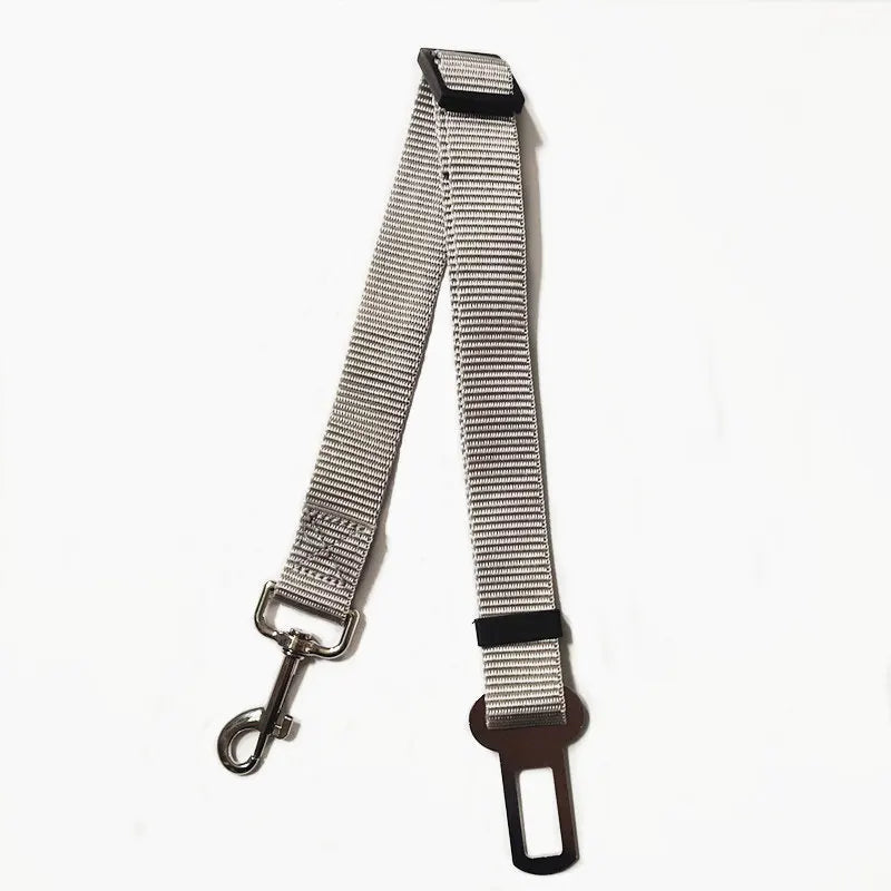 Adjustable Pet Dog Car Seat Belt Pet Seat Vehicle Dog Harness Lead Clip Safety Lever Traction Dog Collars Dog Accessories