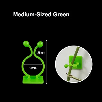 Invisible Wall Rattan Clamp Plant Climbing Wall Self-Adhesive Fixator Self-Adhesive Hook Plant Bracket Sticky Hook Plant Support