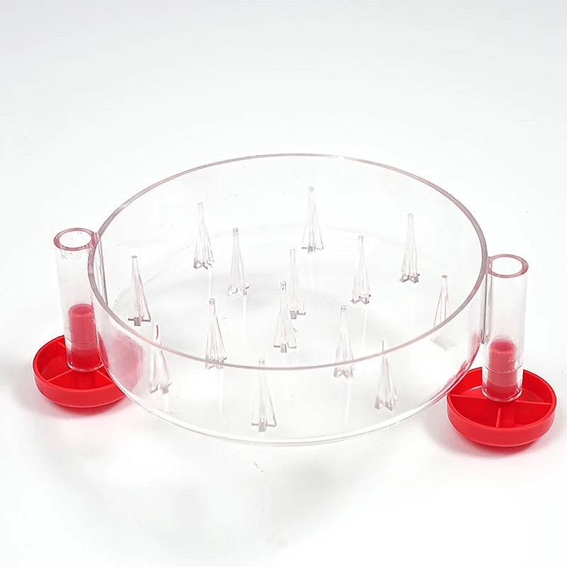 Chicken Shredder with Transparent Cover Hand Shred Machine Torn Chicken Anti-Slip Base for Chopping Chicken, Beef, Vegetables