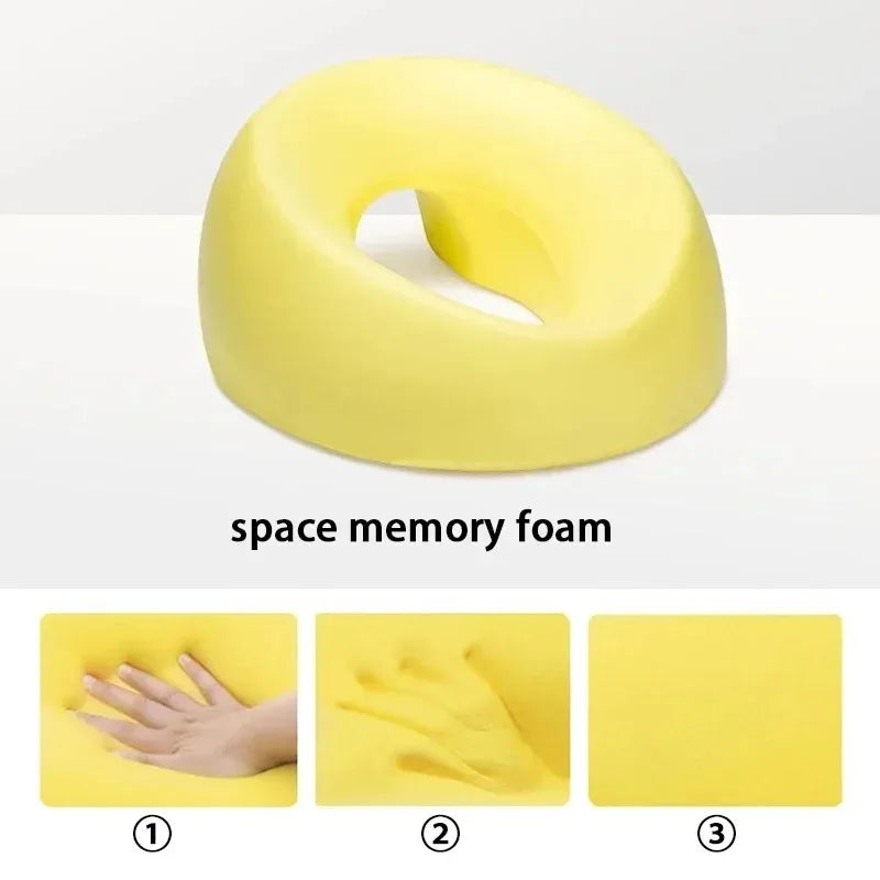 Face Down Pillow Desk Nap Pillow Prone Resting Comfort Memory Foam Ergonomics Home Massage Headrest for Beauty Salon