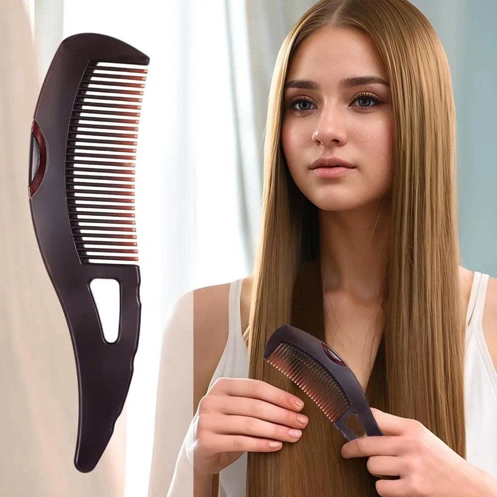 1/3Pc Dandruff Comb Hollow Tooth Button Combs Detoxing Energy Massage Scalp Psoriasis Combs Lice Comb Multifunctional Hair Brush