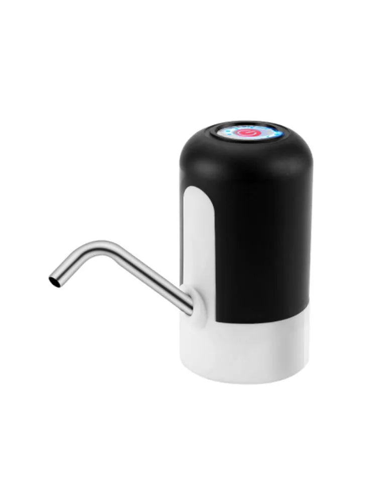 Black/White Automatic Water Bucket Pump USB Charging  Portable Electric Water bottle Pump One Button Switch Of Water Dispenser