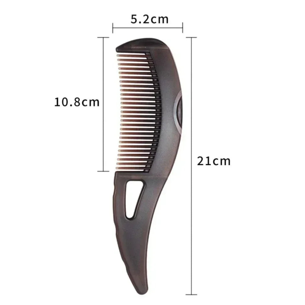 1/3Pc Dandruff Comb Hollow Tooth Button Combs Detoxing Energy Massage Scalp Psoriasis Combs Lice Comb Multifunctional Hair Brush
