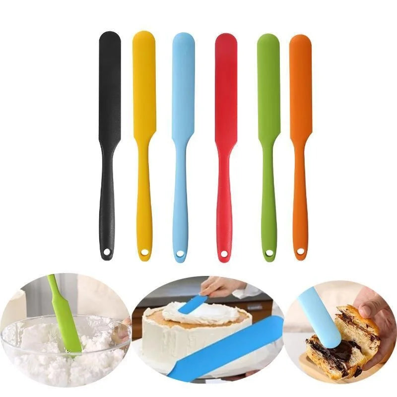 Silicone Spatula Heat Resistant Cake Cream Butter Spatulas Mixing Batter Scraper Non-Stick Flexible Baking Cooking Tool