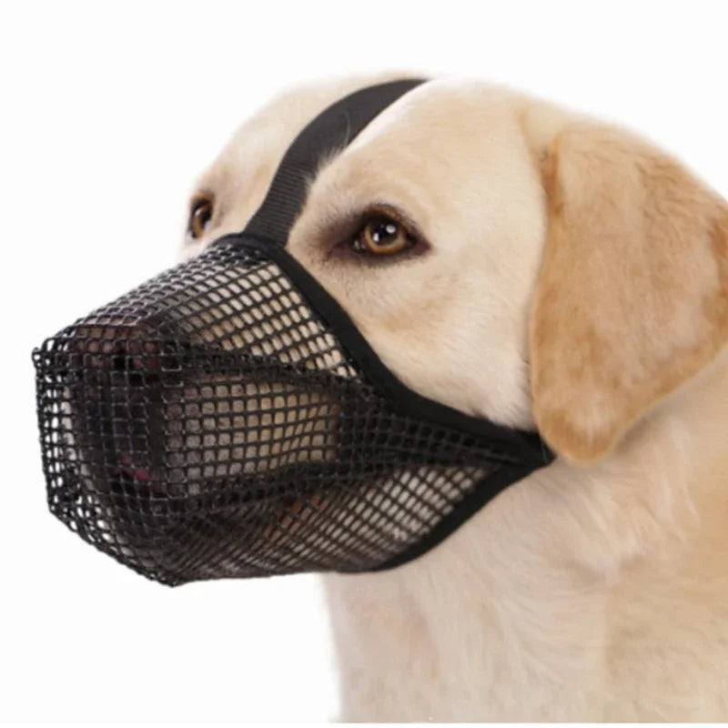 Dog Mouth Cover Anti licking Anti biting Breathable Drinking water Adjustable Dog mouthpiece Dedicated Pet Mouth Cover