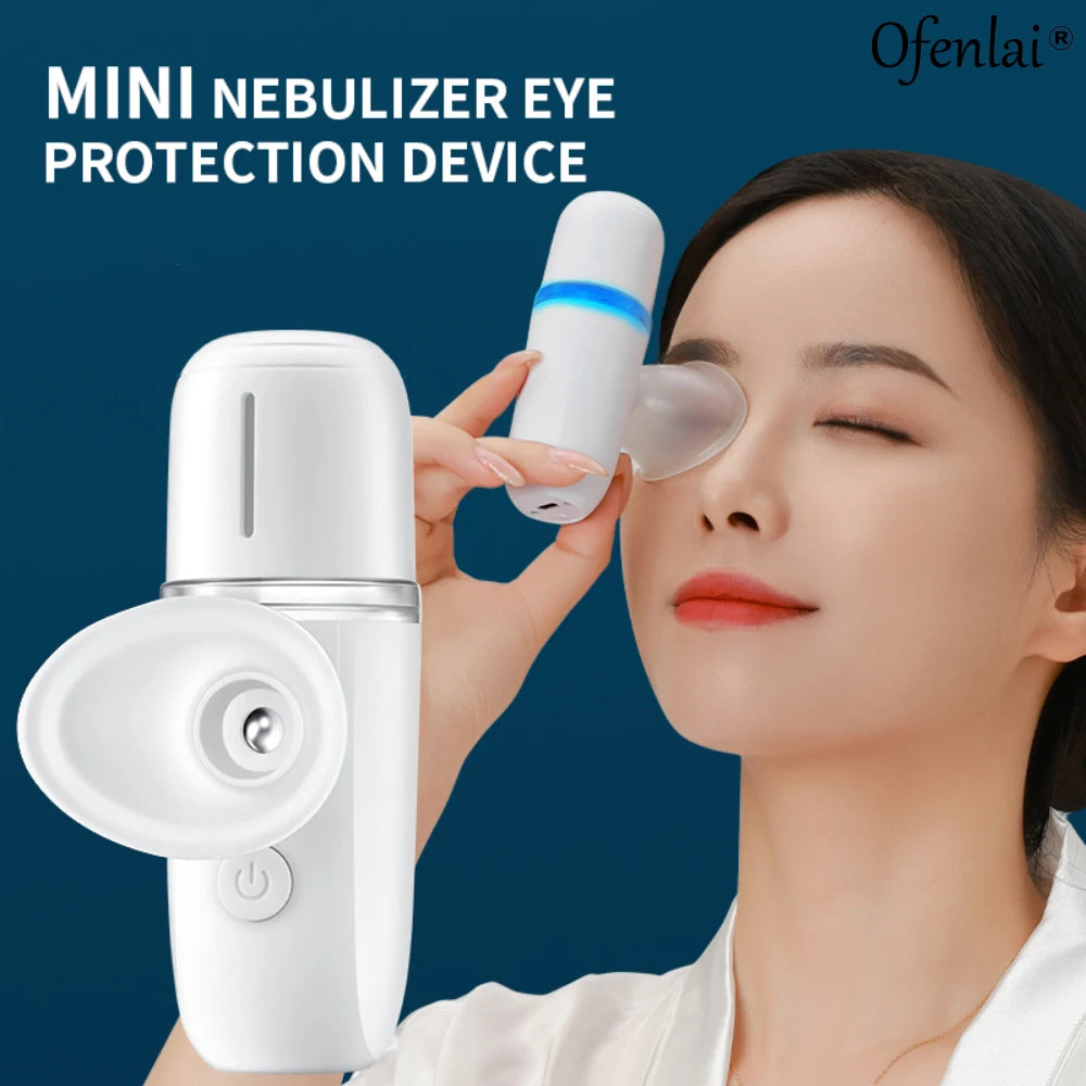 Electric Eye SPA Steamer Nano Sprayer Device Moisturizing Eyes Care Water Mist machine for eye Beauty Health Face Humidifier New