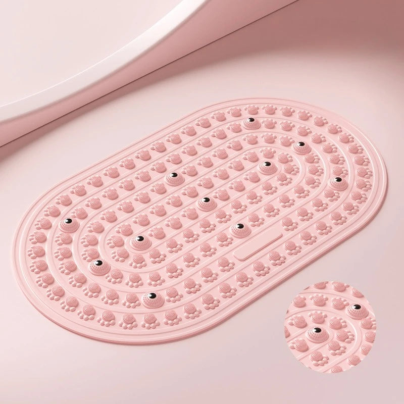 Magnetic Foot Massage Yoga Mat Acupressure Silicone Acupoint Reflexology Pad Foot Pain Relief Portable Massage Foot Care Tools