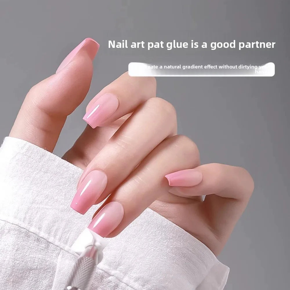 Sponge Gradient Nail Art Stamper Tools Gel Polish Gradient Sponge Brush Glitter Powder Dotting Pen For Manicure Tools