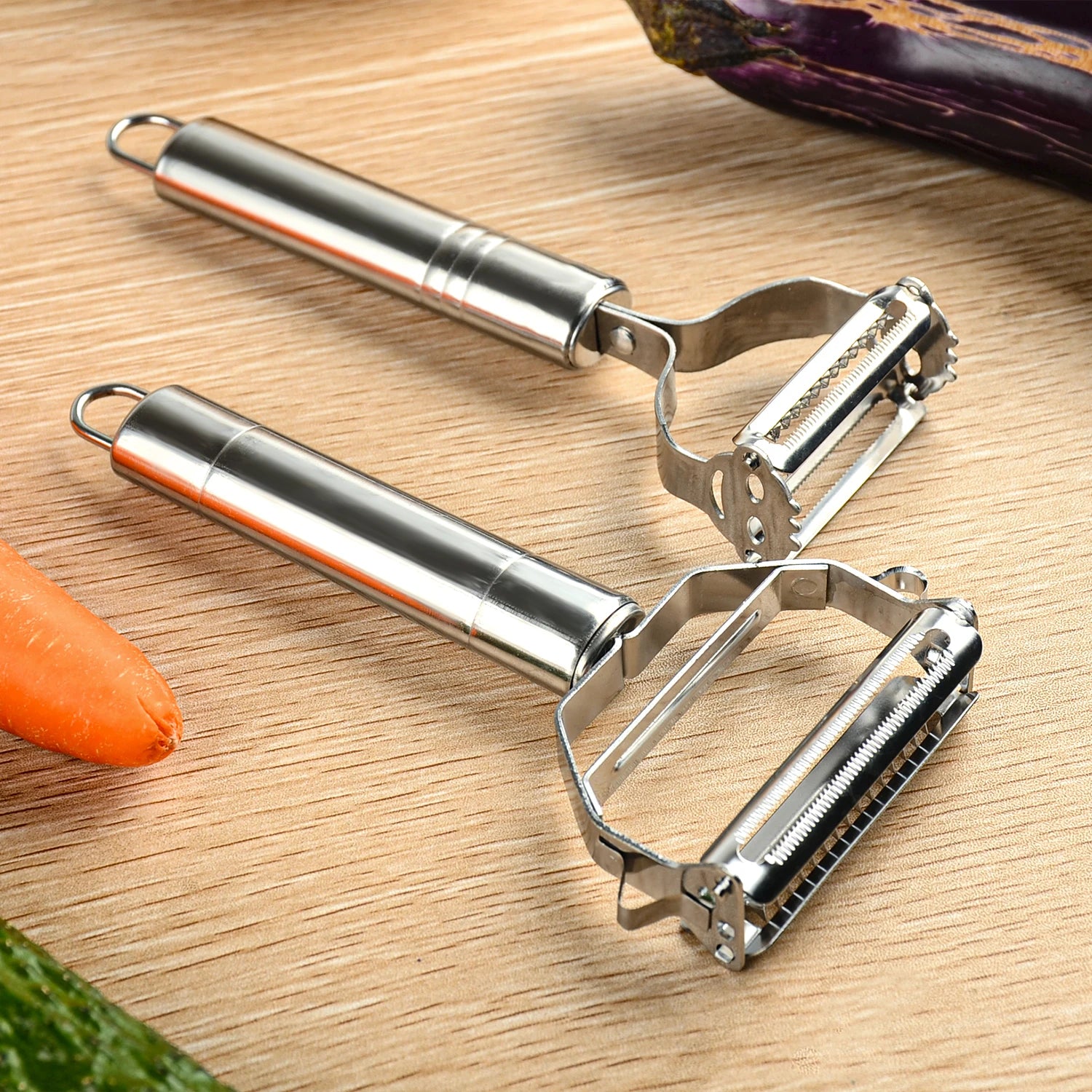 Stainless Steel Multi-function Peeler Slicer Vegetable Fruit Potato Cucumber Grater Portable Kitchen Accessories Tool