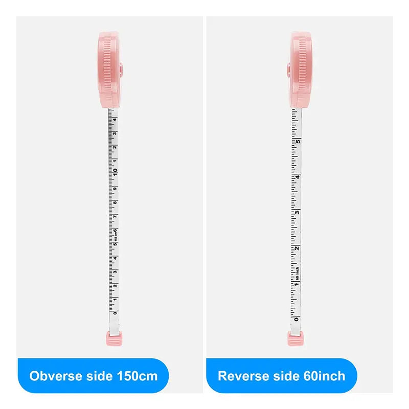 1.5/2Meters Mini Sewing Measure Tape Retractable Measuring Tape Fabric and Cloth Measure Tape for Sewing DIY Craft Cloth Tools