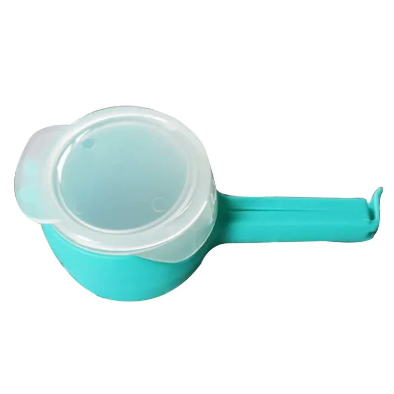 Split Mouth Closure Clip for Octopus Bean Food Bags with Pour Out Spout, Easily Split Oats Kitchen Tools  Bag Sealer  Storage