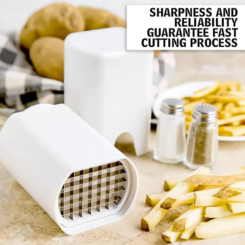 French Fry Cutter Natural Cut Rapid Slicer Vegetable Potato Tool Food Veggie Dicer Veg Chopper Kitchen Gadgets For Home Use
