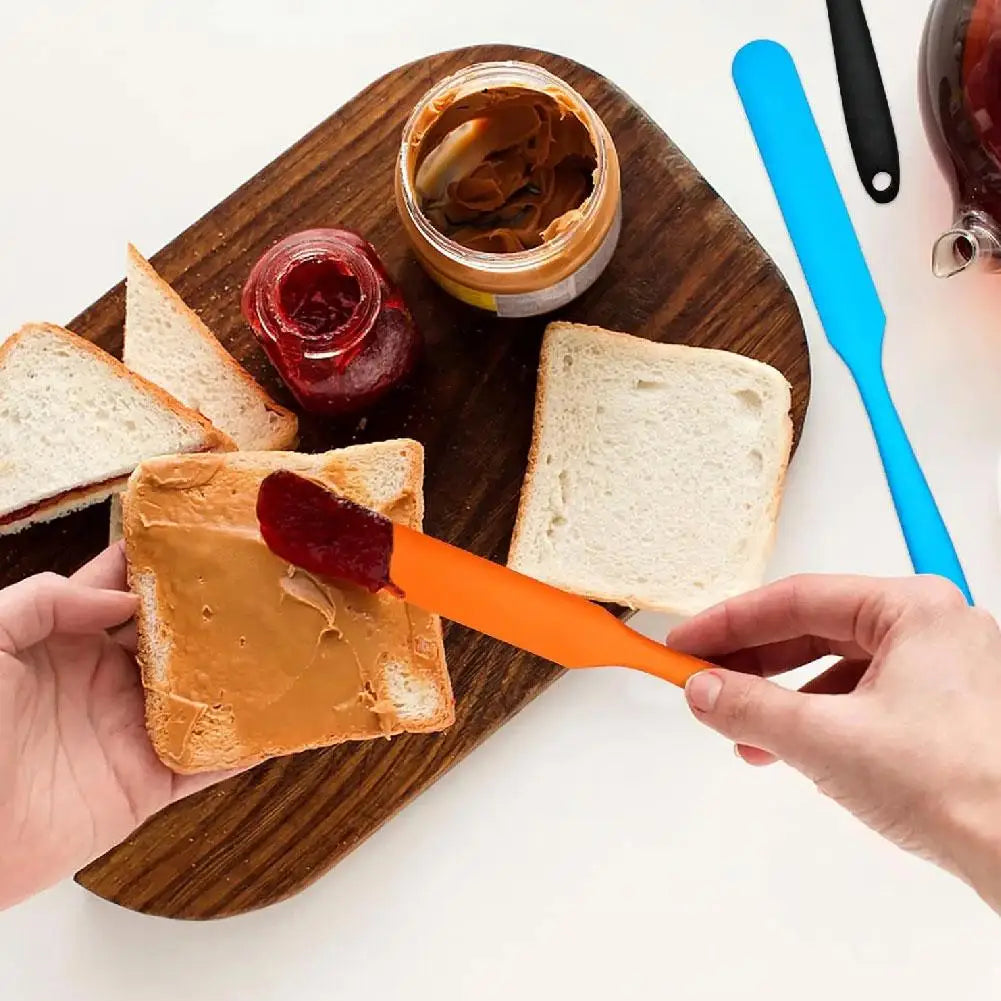 Silicone Spatula Heat Resistant Cake Cream Butter Spatulas Mixing Batter Scraper Non-Stick Flexible Baking Cooking Tool