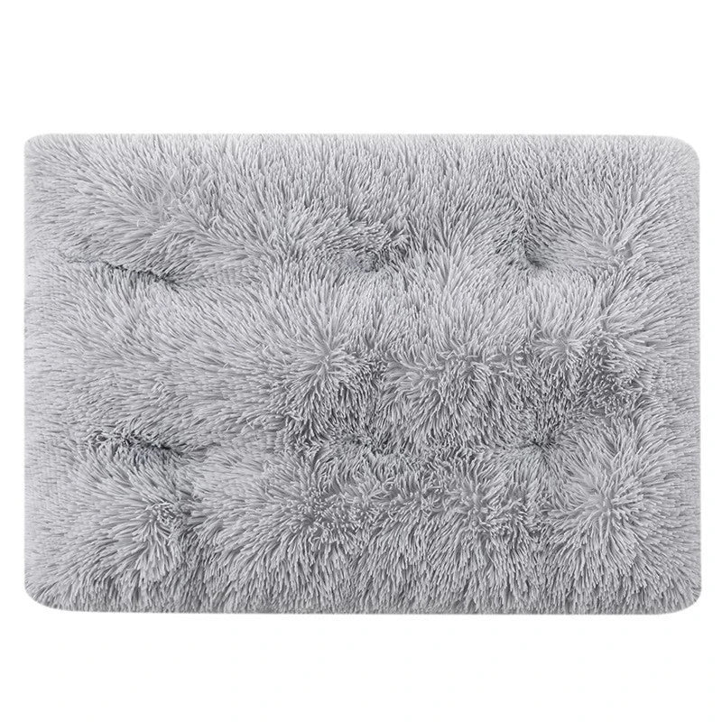 Plush Warm Dogs Sleeping Bed Mat Soft Fleece Pet Blanket Mat  Detachable Cat Puppy Mat Cushion for Small Medium Large Dogs Bed