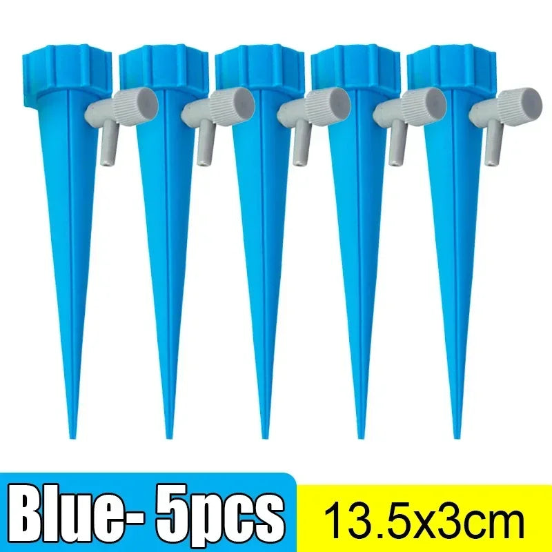 Automatic Watering Drip Kits Self Watering Spike For Flower Plants Adjustable Auto Water Dripper Device Garden Supplies