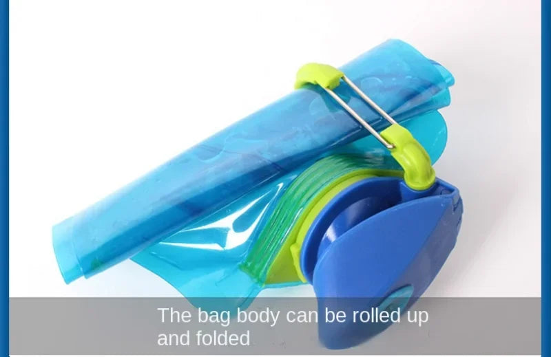 Portable Ultralight Foldable Water Bag Duckbill Folding Sports Outdoor Fitness Cycling Portable Storage Large Capacity Water Bag