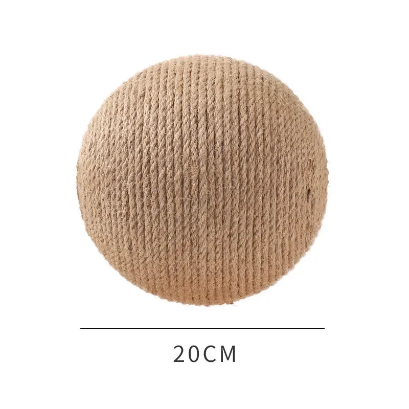 Cats Toy Cat Scratcher Sisal Rope Ball Kitten Interactive Grinding Paws Toys Scratch Board Pet Furniture Accessories Supplies
